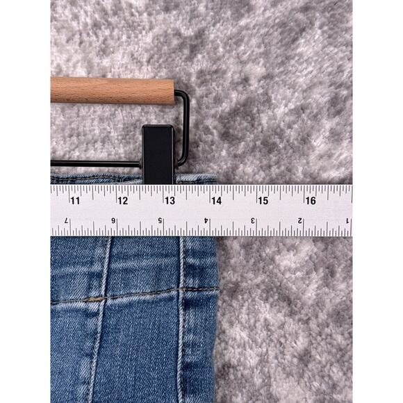 Free People Jeans 29 Womens Jayde High Rise Flare Leg Raw Hem - Picture 3 of 7